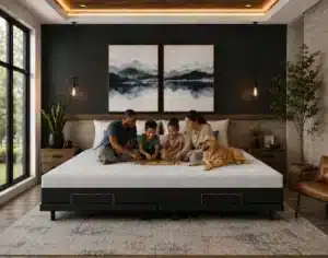 The Family Bed Hybrid 10 Foot Gel Memory Foam Mattress